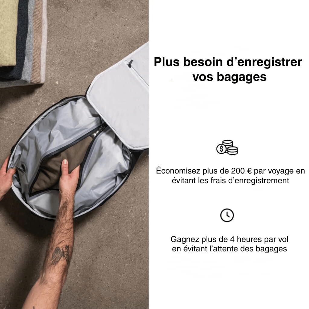 Noola™ - Sac de voyage compressible